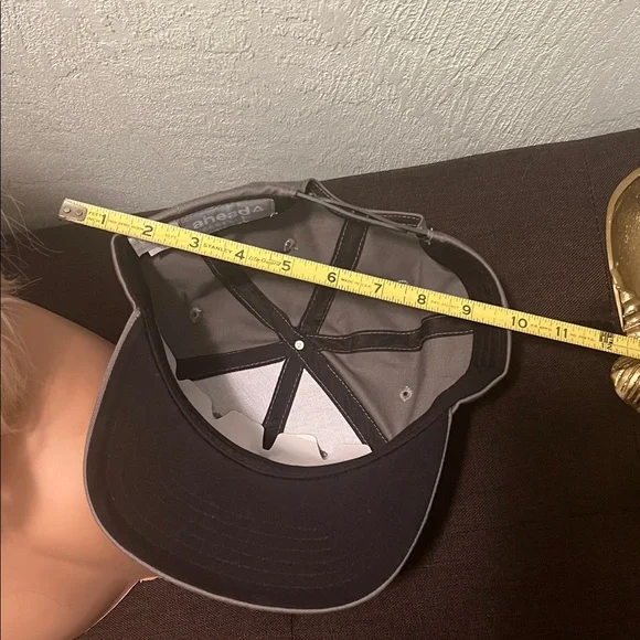 #1596** John Deere Light Gray Cap with Lime Logo - Unisex - Picture 7 of 8